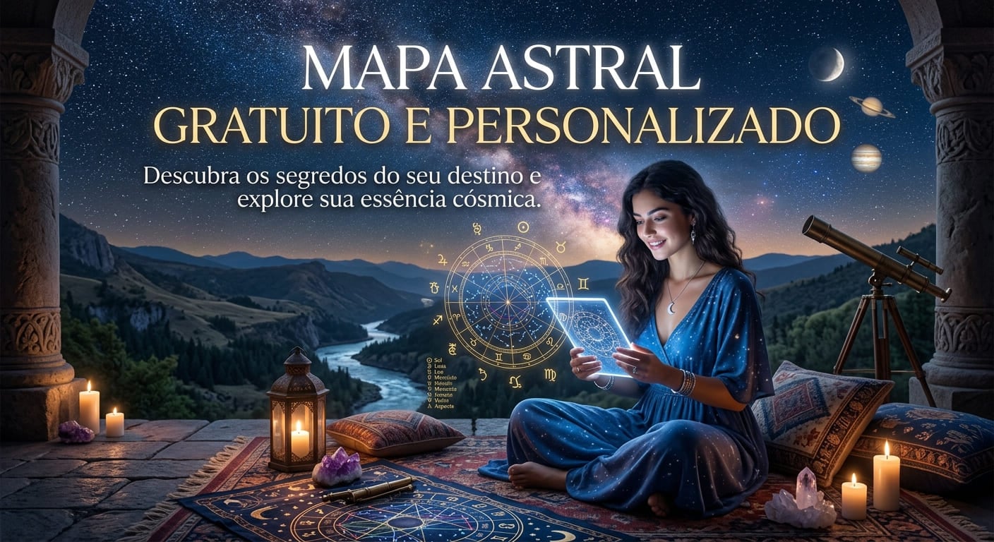 Mapa Astral Gratuito e Personalizado